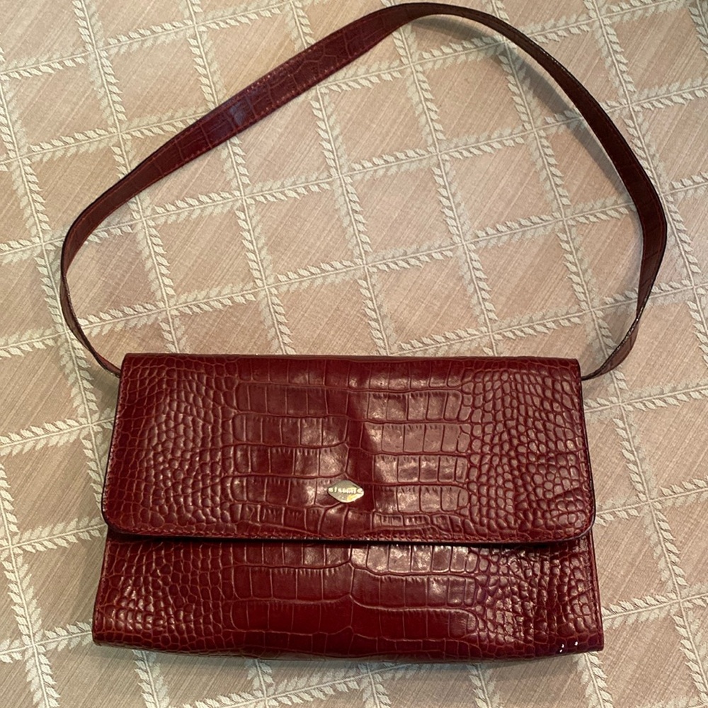 isanti shoulder bag/clutch. Made in Italy